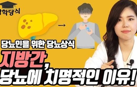 [당뇨스쿨] 지방간, 혈당을 올린다?